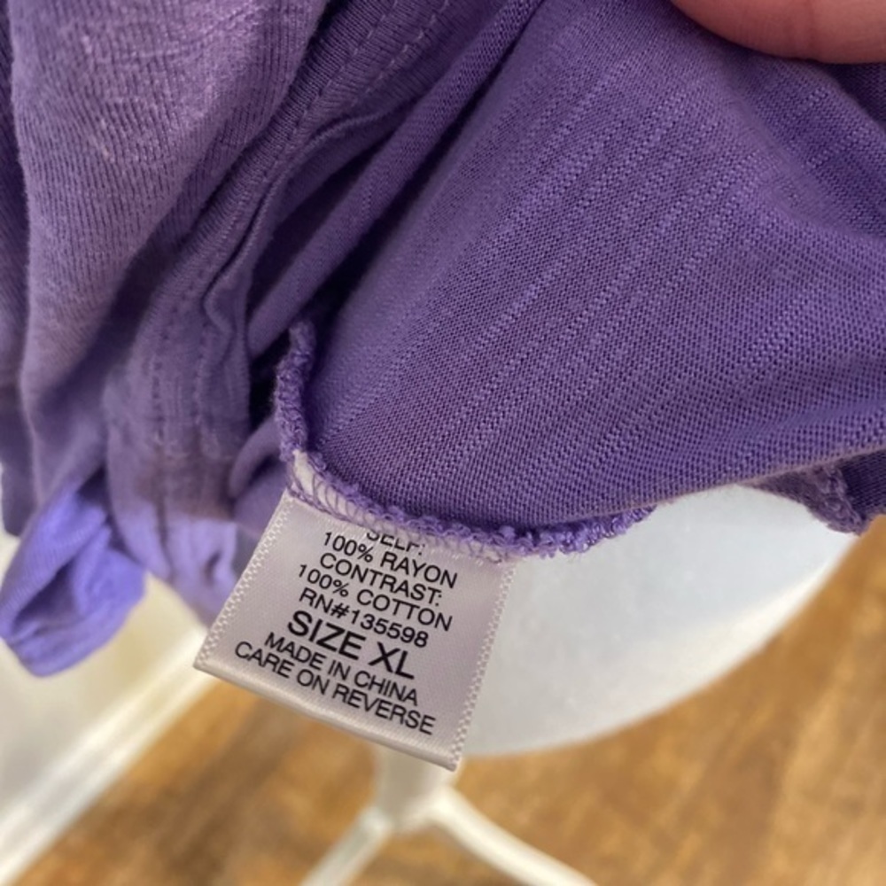 Shyanne Purple with White Lace Top‎ - Picture 6 of 7